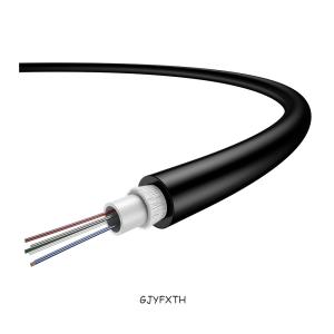 Quality Uni-Tube Indoor/Outdoor Optical Fiber Cable 2-24F Fiber Optic Cable For FTTH wholesale