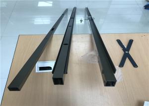 Quality Open Style Aluminium Door Frame Profile Powder Coated Aluminum Extrusions wholesale