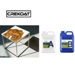 Woodworking UV Resistant Epoxy River Table High Gloss Resin Impact Resistance