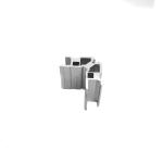 60 Series Aluminium Corner Joint For Casement Door Frame And Sash