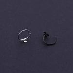 Wholesale nose ear cartilage piercing jewelry 20g surgical steel thin small open