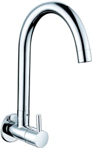 Quality Wall Mounted Kitchen Mixer Faucet Monobloc Single Handle Lever wholesale