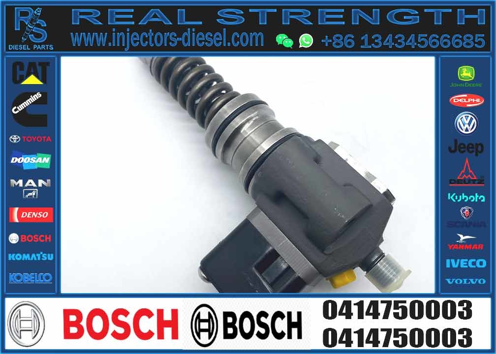 Excavator parts Diesel Fuel Injector Unit Pump High Pressure Oil Pump 02112707 20460075 0414750003 for Volvo EC210B D6D