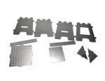 Welding 0.6mm Rectangular Small Mini Rocket Stove Stainless Steel