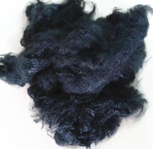 Quality polyester staple fiber dope dyed black for yarn spinning and non woven wholesale