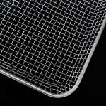 Metal Stainless Steel Wire Baking Tray Square For Drying Bbq Grill