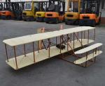 Antique Vintage Airplane Metal Shelf For Decor Industrial Style