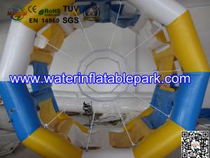 Quality Cylinder Inflatable Water Roller Ball , Inflatable Fun Roller Water Games wholesale