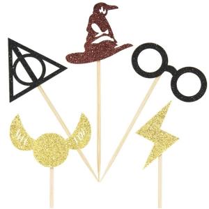 Quality Birthday Cake Toothpicks Celebration Paper Cupcake Topper wholesale