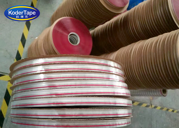 Transparent PE Bag Sealing Tape With Customerized Logo Printing