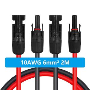 Quality DC 10AWG PV Photovoltaic Solar Cable With Waterproof Connectors wholesale