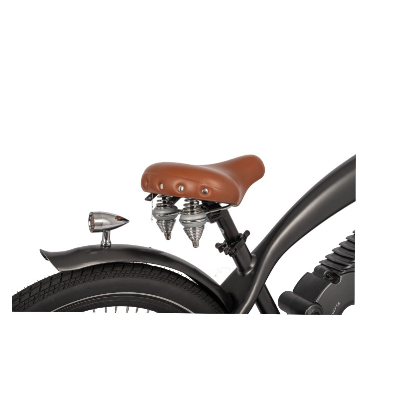750W Brushless Motor Electric Motorcycle with 26 Inch Tires and 45KM Travel Distance