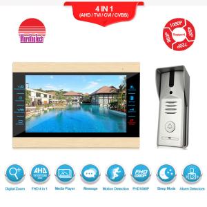 Quality Wired video camera doorbell metal video interphone intercom for villa/home/office/apartment wholesale