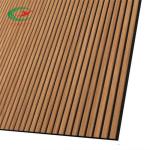 Fireproof Veneer Sound Acoustic Panel Nontoxic Thickness 21mm