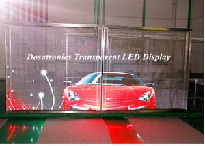 Quality P10mm Behind Glass Mounted LED Curtain Display LED Perimeter Boards wholesale