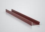 0.8mm 1.4mm Aluminium Door Profiles Anodized Interior Door Frame
