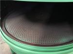Turntable Rotary 2654*560mm Steel Shot Blaster Derust Cleaning Machine