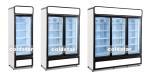 Hot Sale Commercial 1 2 3 Door Vertical Refrigerator Display Case Beer Beverage