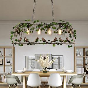 Quality Creative Vintage Plant Pendant Lights Bird Cage Industrial Pendant Lamp(WH-VP-150) wholesale
