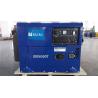 Buy cheap 5W Air Cooled Silent Diesel Generator Unit AC Single Phase , 158Kg Weight from wholesalers