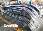 Excavator Hydraulic Rock Breaker Piping Kit Pipe Clamp Hydraulic Oil Hose Piping