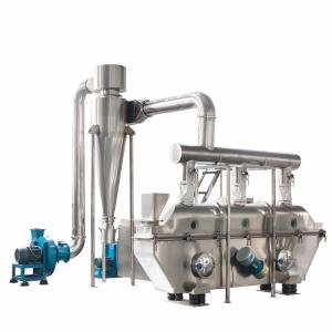 Quality 100-130kg/H Vibrating Fluidized Bed Dryer wholesale
