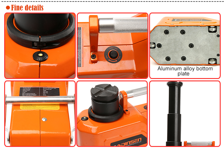 SUV 10 Ton Hydraulic Jack , Heavy Duty Hydraulic Floor Jack 25A Max Current