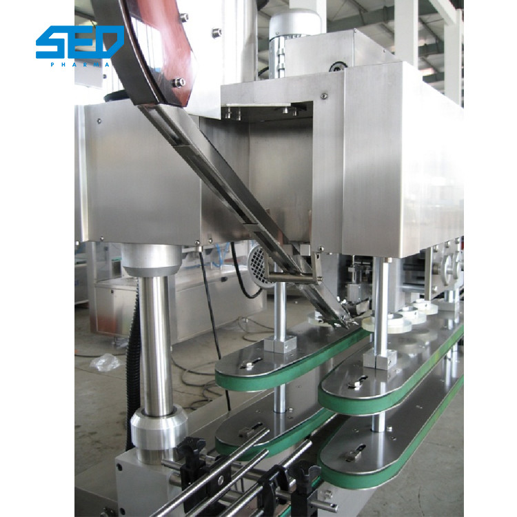 Perfume Lip Gloss Tube Bottle Screw Capping Machine