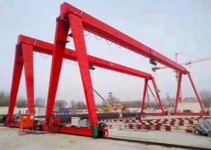 Quality ODM Lifting Speed 8m/Min Single Girder Gantry Crane With Electric Hoist wholesale