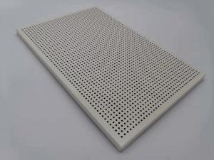 Quality White Color Perforated Aluminum Composite Panel 2000x10000mm For Ceilings wholesale