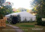 850g/㎡ Transparent Pvc 4m Outdoor Party Tents For 200 People