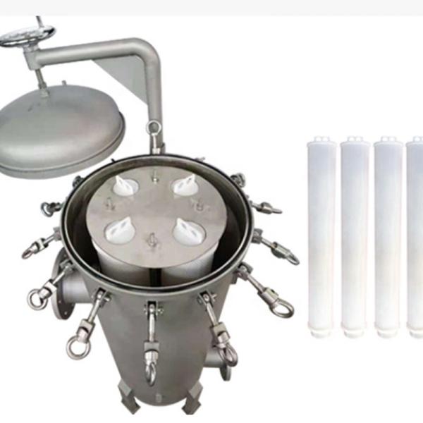 62KG Home Sanitary Single Cartridge Filter Housing for Food and Beverage