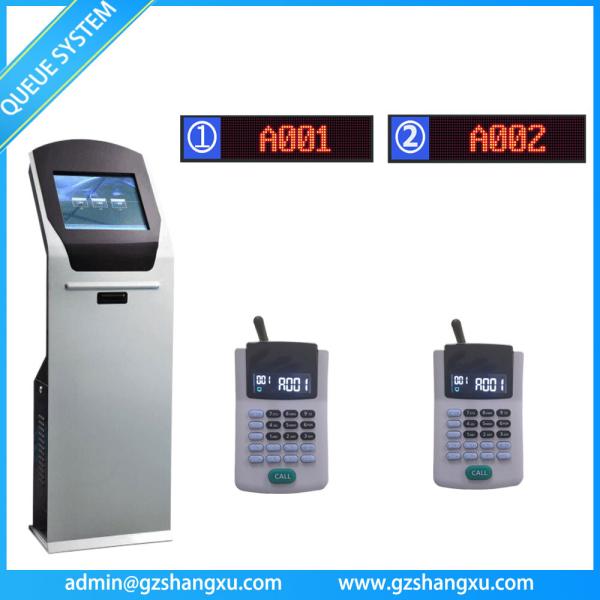 Complete Bank Wireless Queuing Ticket Number Dispenser System,que management