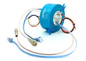 Quality Low Resistance Fluctuation Pan Cake Linear Slip Ring Contacts ODM wholesale