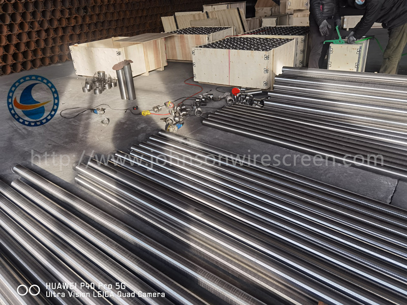 SS304 Non Clogging Wedge Wire Screen Filter