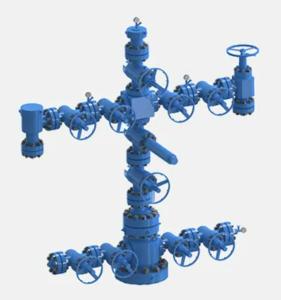 Quality API Approved Oil Gas Drilling Equipment Forging Wellhead And Christmas Tree wholesale