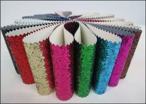 Quality Textured Non - Woven Glitter Effect Wallpaper With Chunky Mix Glitter Powder wholesale