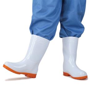 Quality Anti-Slip Outdoor Work Rubber Boots High Heel Standard Custom Logo Waterproof Men Women Pvc Rain Boots Fisherman Boots wholesale