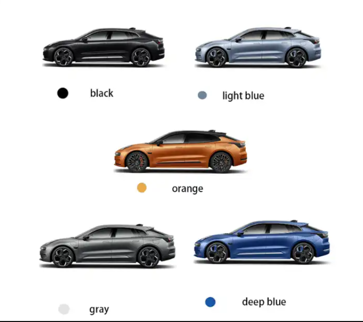 2024 Geely Zeekr 007 Medium Cars Pure Electric Energy Vehicles Latest Version with Left Steering and LFP Battery Presale
