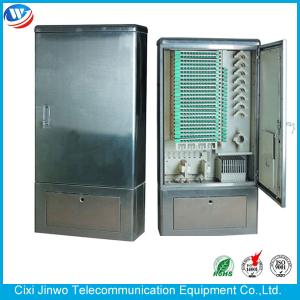 Quality IEC297-2 288 Cores Floor Network Cabinet SMC Outdoor Fiber Cabinet wholesale