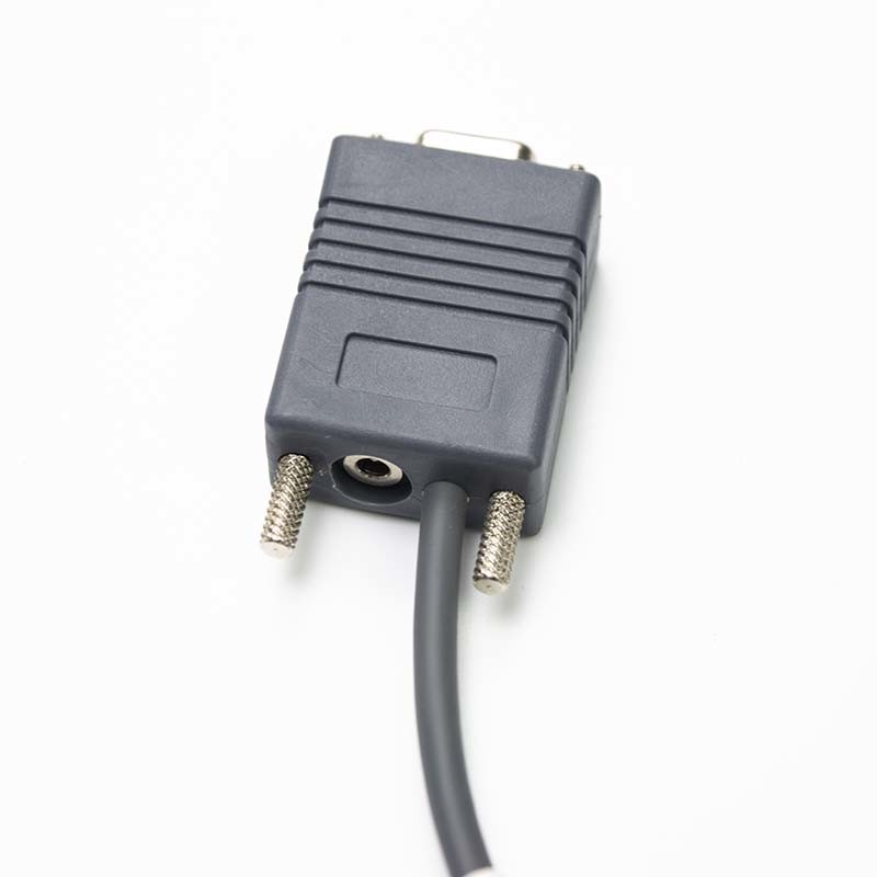 5M Coiled LS2208 Serial Cable DB9 Female RS232 RJ48 For Barcode Scanner
