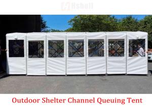 Quality External Shelter Queue Tent for Retail Stores, Schools wholesale