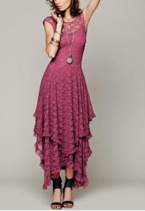 Quality Oem Apparel Manufacturers Women'S Sleeveless Lace Floral Elegant Cocktail Dress Crew Neck Long Dress wholesale
