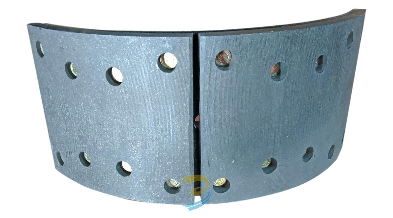 Discount Price Shacman Front Brake Shoe Assy 81502010137 with Brake Lining
