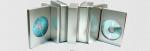 rectugular double cover DVD tins