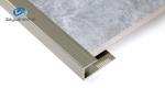 6063 Aluminium Floor Edge Trim T6 Tempered Anti-Slip For Home Decoration