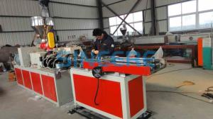 Quality High Speed PP PE Single Wall Corrugated Conduit Pipe Extrusion Line wholesale