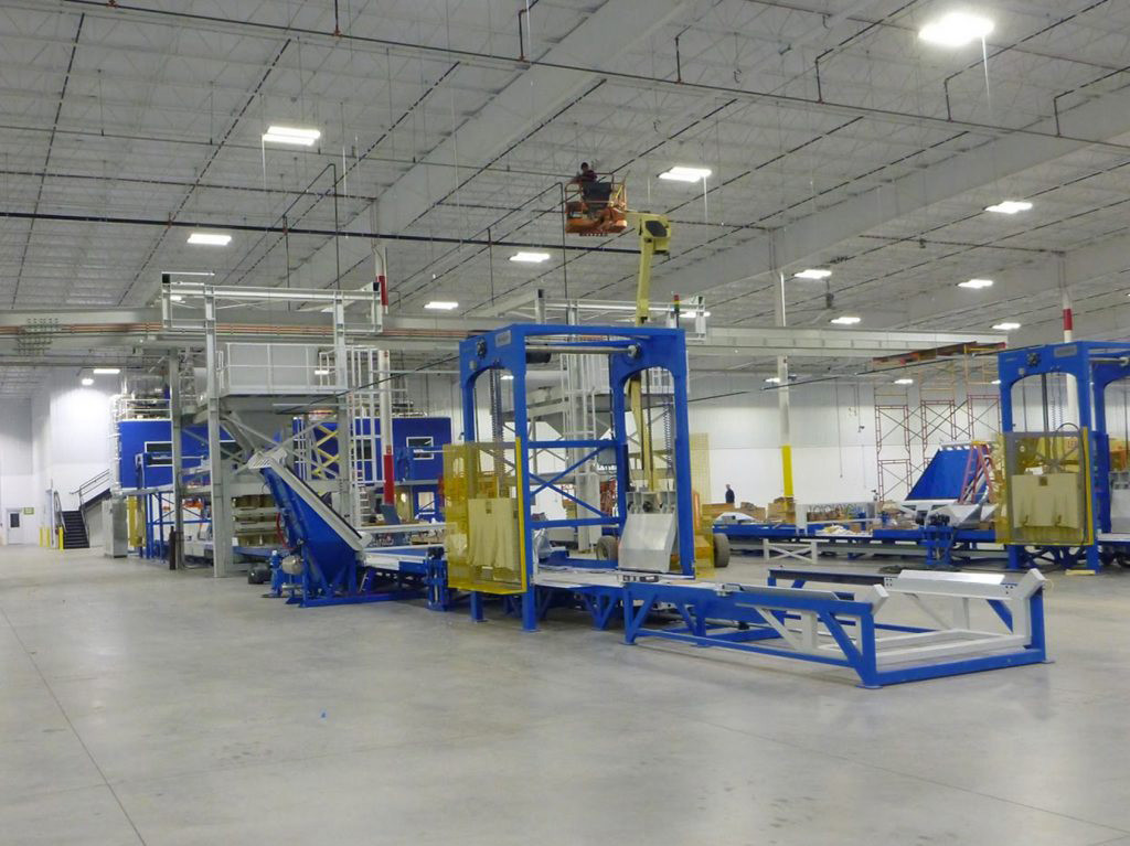 Concrete Flagstone Production Line Ultra-High Performance Concrete Cladding Machine