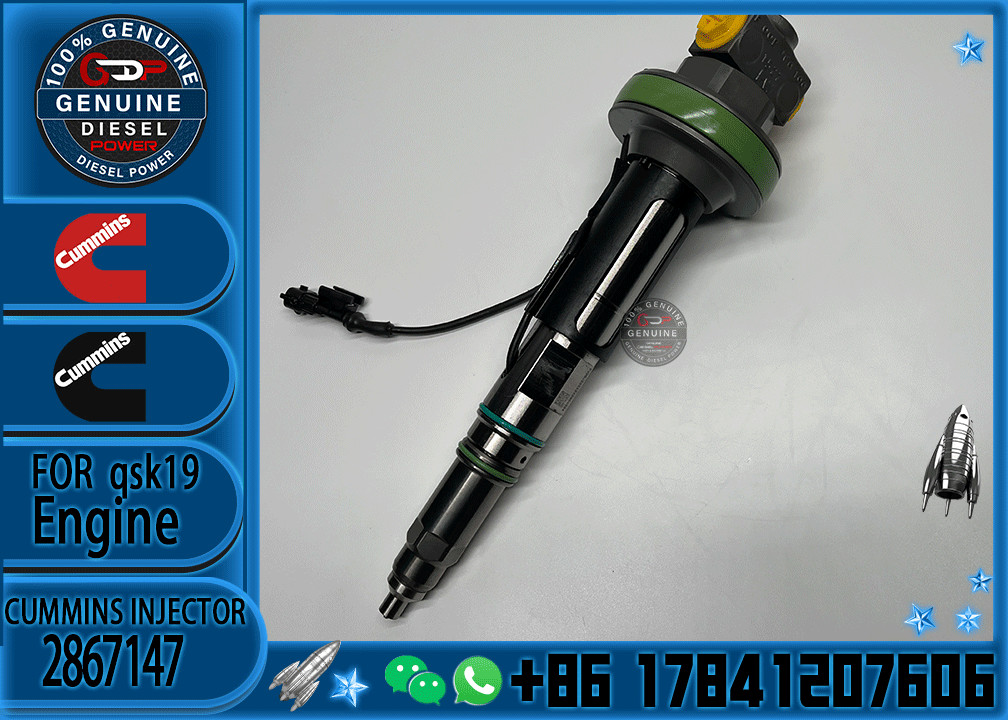 Excavator spare parts 4964170 Fuel Injector 4964171 4955524 2867147 for K19 KTA19 QSK19 engine fuel injectors