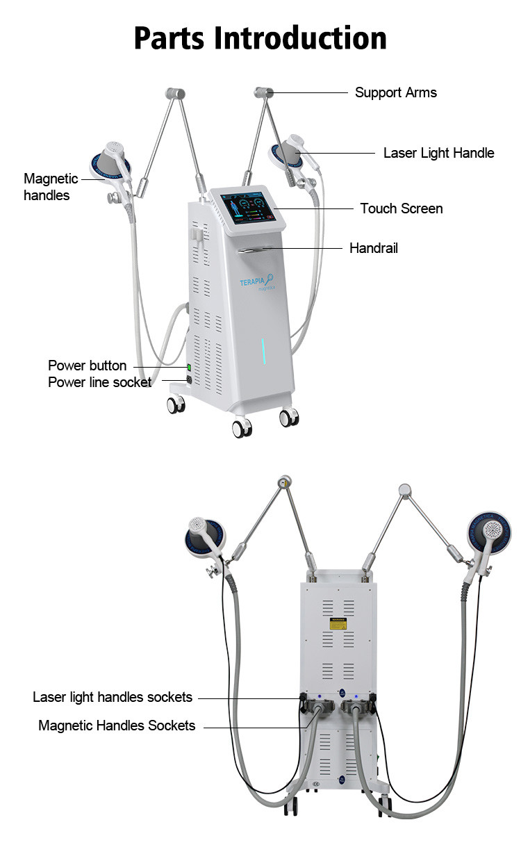 Dual Joint Magnetic Healing Machine For Pain / Arthritis / Sports Injuries